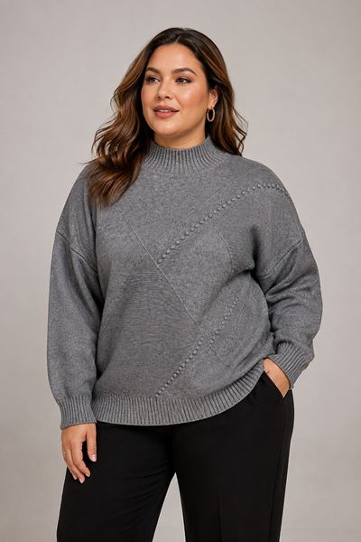 Immagine di PLUS SIZE TURTLE NECK SWEATER